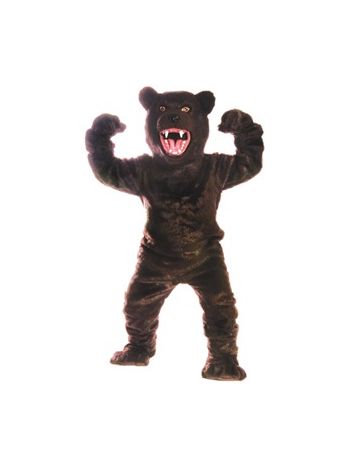 Plush Brown Bear Mascot Costume