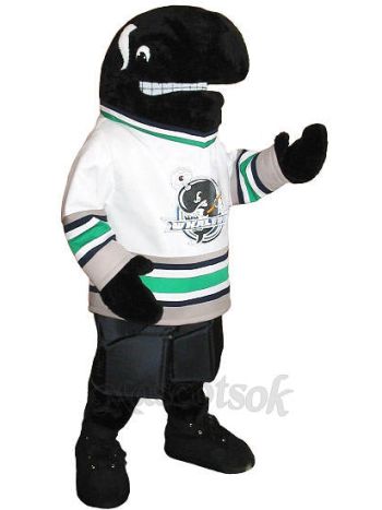 Whale Player Mascot Costume