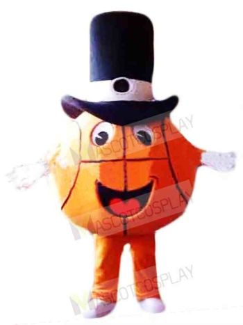Happy Lightweight Basketball Mascot Costume