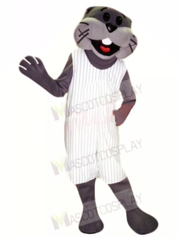 Sporty Otter Mascot Costume 