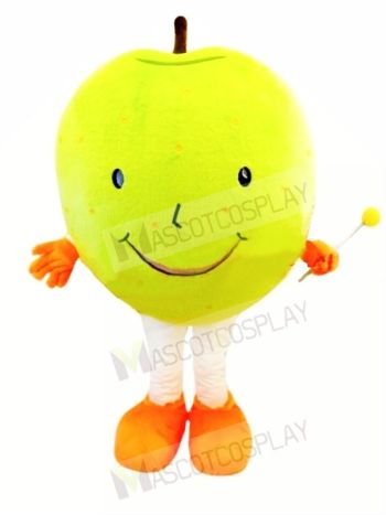 Giant Green Apple Mascot Costume 