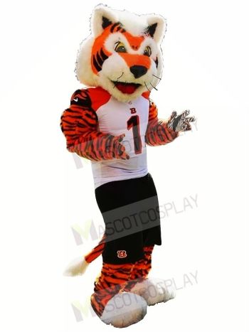University Sport Tiger Mascot Costume 