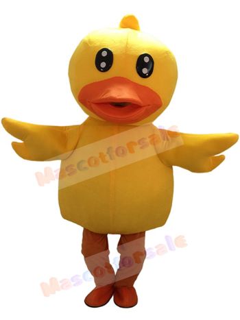Cute High Quality Duck Mascot Costume Yellow Ducky Adult Party Carnival Halloween Christmas Mascot Costume