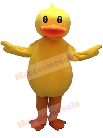 High Quality Duck Yellow Ducky Adult Party Carnival Halloween Christmas Mascot Costume