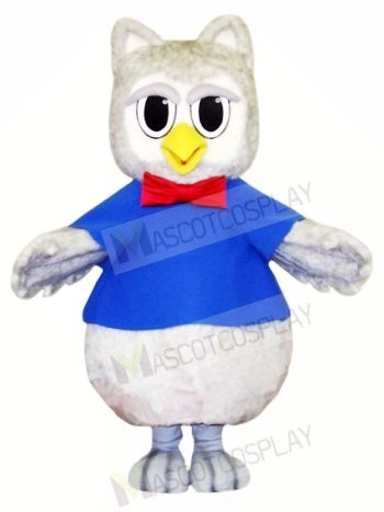 Cute Grey Owl Mascot Costumes