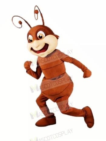 Brown Ant Mascot Costumes Cartoon	
