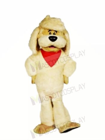 Cute Lightweight Yellow Dog Mascot Costumes