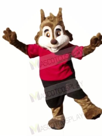 Cute Sport Squirrel Mascot Costumes 