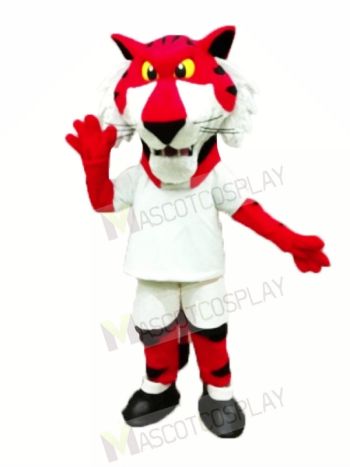 Red Tiger Mascot Costumes 
