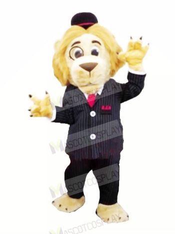 Solicitor Lion Mascot Costumes Cartoon	