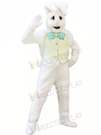 White Bunny Adult Mascot Costumes Animal