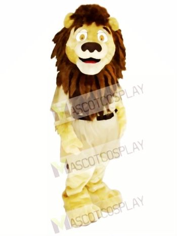 Strong Brown Lion Mascot Costumes Animal