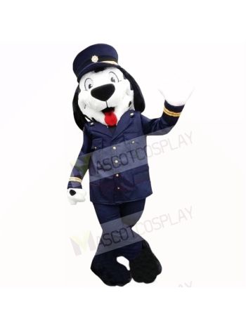 Police Uniform Dog Mascot Costumes Cartoon