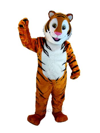 Cartoon Tiger Mascot Costume