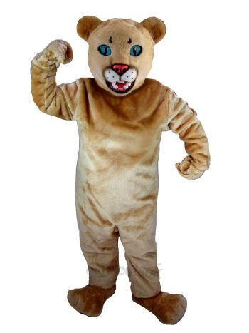 New Cougar Puma Mascot Costume