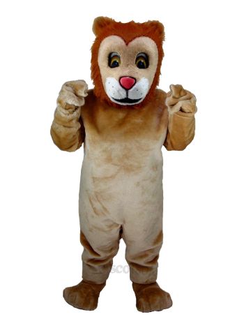 Friendly Lion Mascot Costume
