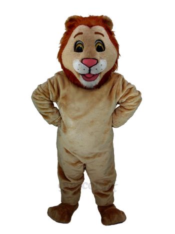 Happy Lion Mascot Costume