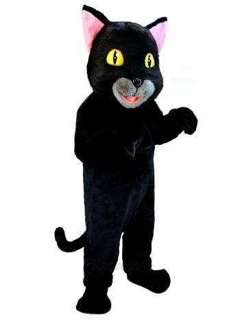 Black Cat Mascot Costume