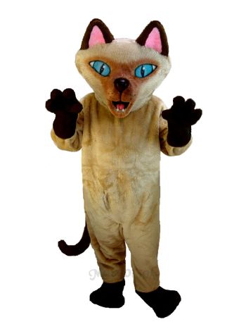 Siamese Cat Mascot Costume