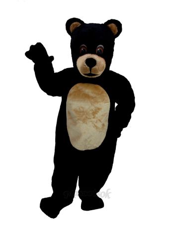 New Jr. Black Bear Mascot Costume