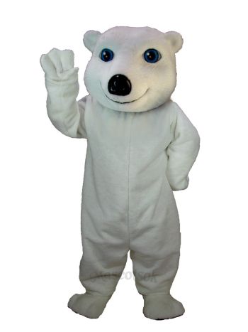 White Bear Mascot Costume