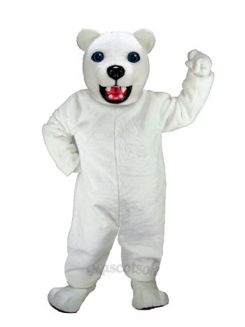 Jr. Polar Bear Mascot Costume