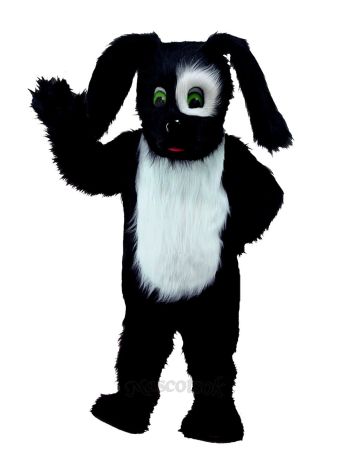Black Sheepdog Mascot Costume