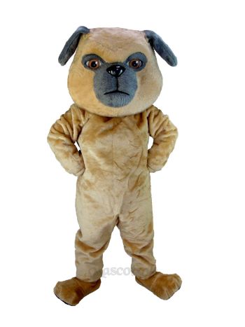 New Pug Dog Mascot Costume