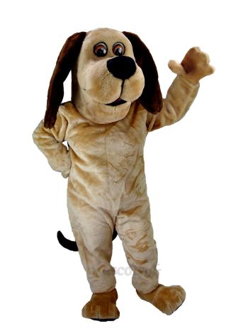 Tan Dog Mascot Costume