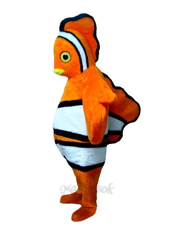 Clown Fish Mascot Costume