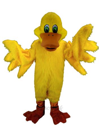 Yellow Duck Mascot Costume