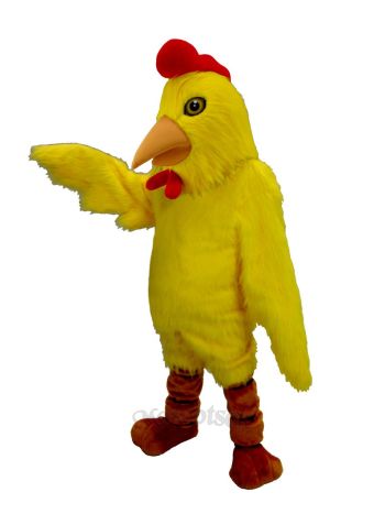 Yellow Hen Chicken Mascot Bird Costume