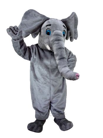 African Elephant Mascot Costume