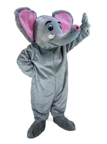 Asian Elephant Mascot Costume