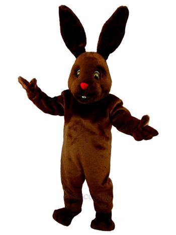 Easter Chocolate Bunny Mascot Costume