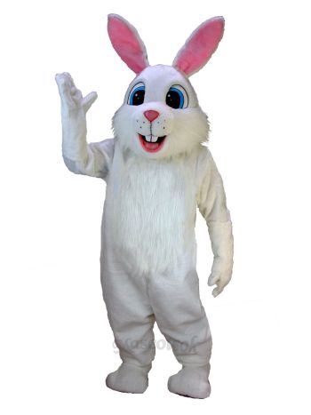 Easter White Rabbit Mascot Costume