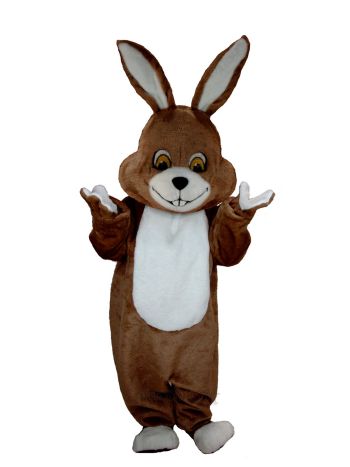 Easter Brown Rabbit Mascot Costume