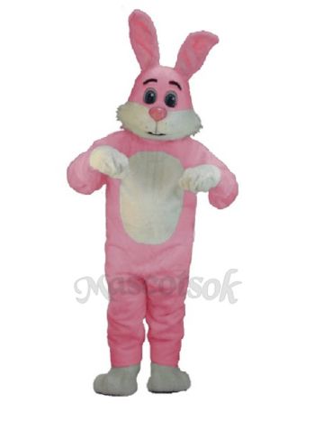 Easter Pink Bugsy Rabbit Mascot Costume