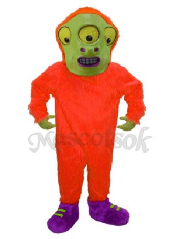 Toon Alien Mascot Costume