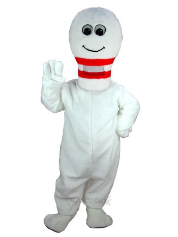 Bowling Pin Mascot Costume