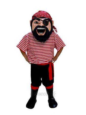 Col Keel Haul Pirate Mascot Costume