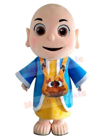 Monk mascot costume