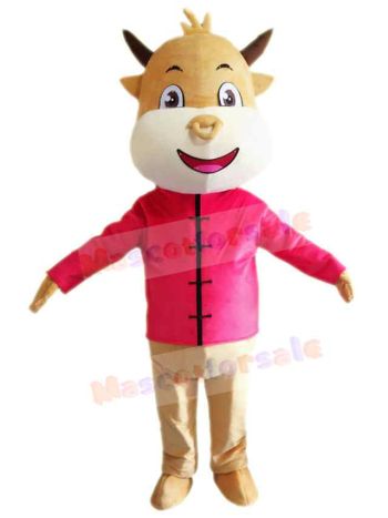 Cow mascot costume