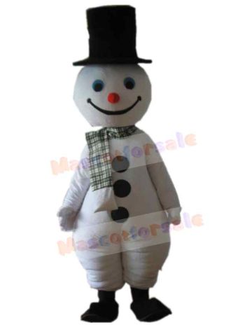Snowman mascot costume