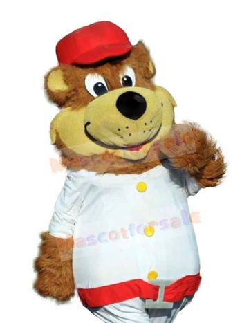 Bear mascot costume