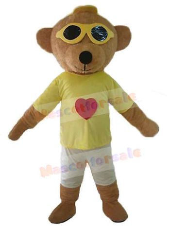Bear mascot costume