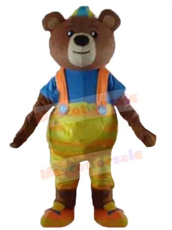 Bear mascot costume