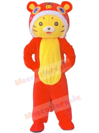 Tiger mascot costume