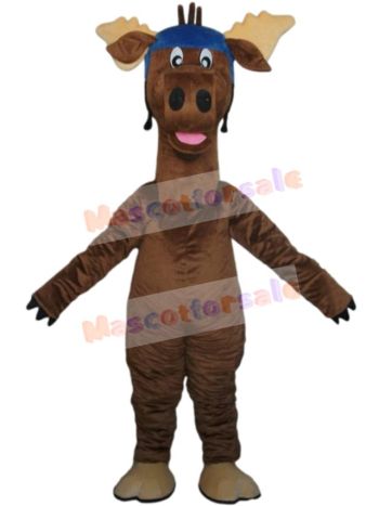 Deer mascot costume
