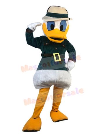 Duck mascot costume